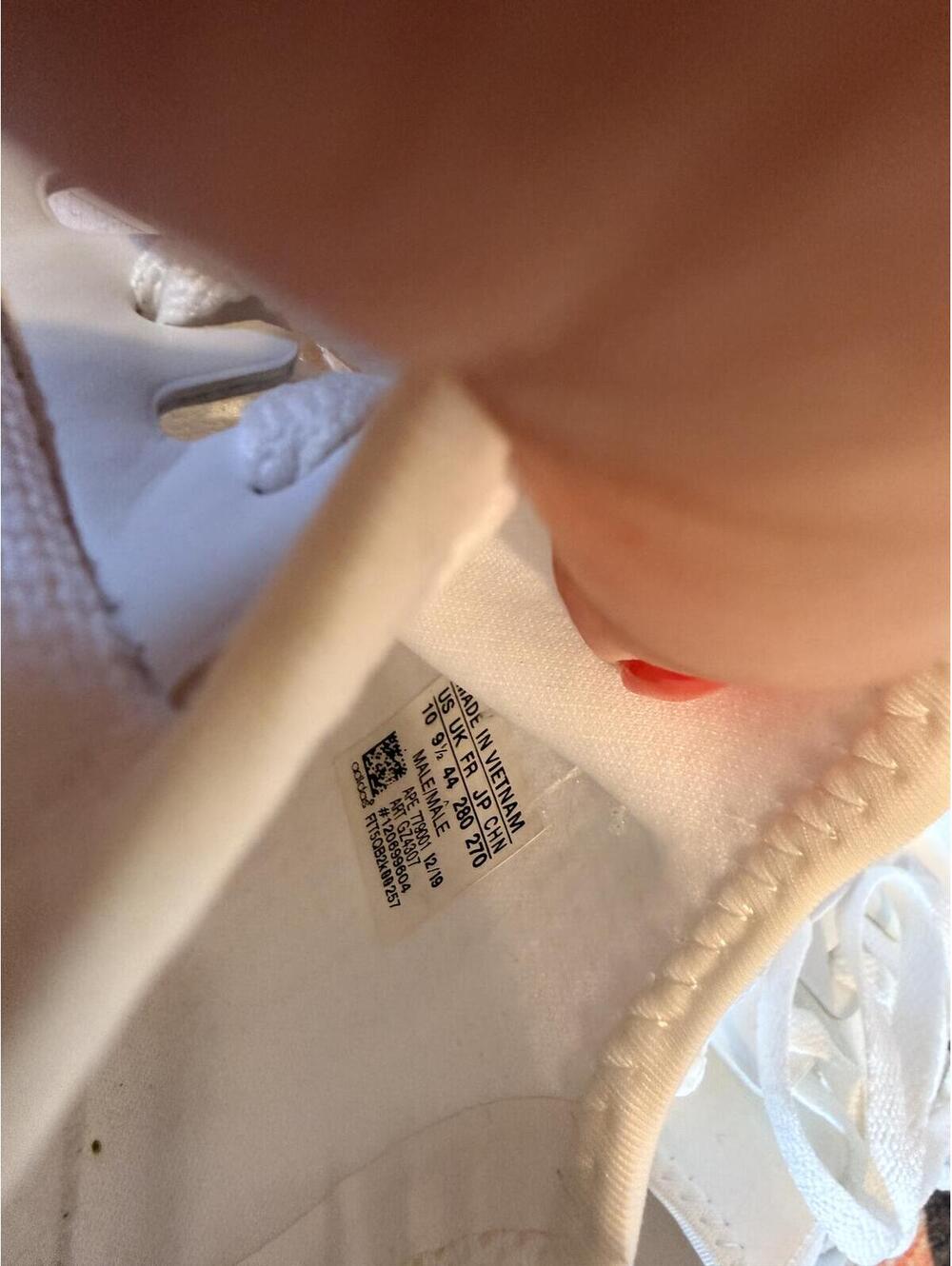 Adidas NMD R1 White Rhinestone Sneakers Women’s Size 10 Casual Athletic Shoes - Picture 6 of 6